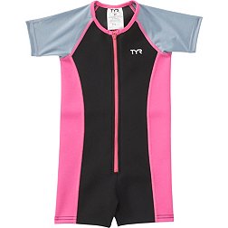 TYR Girls' Solid Thermal Swimsuit