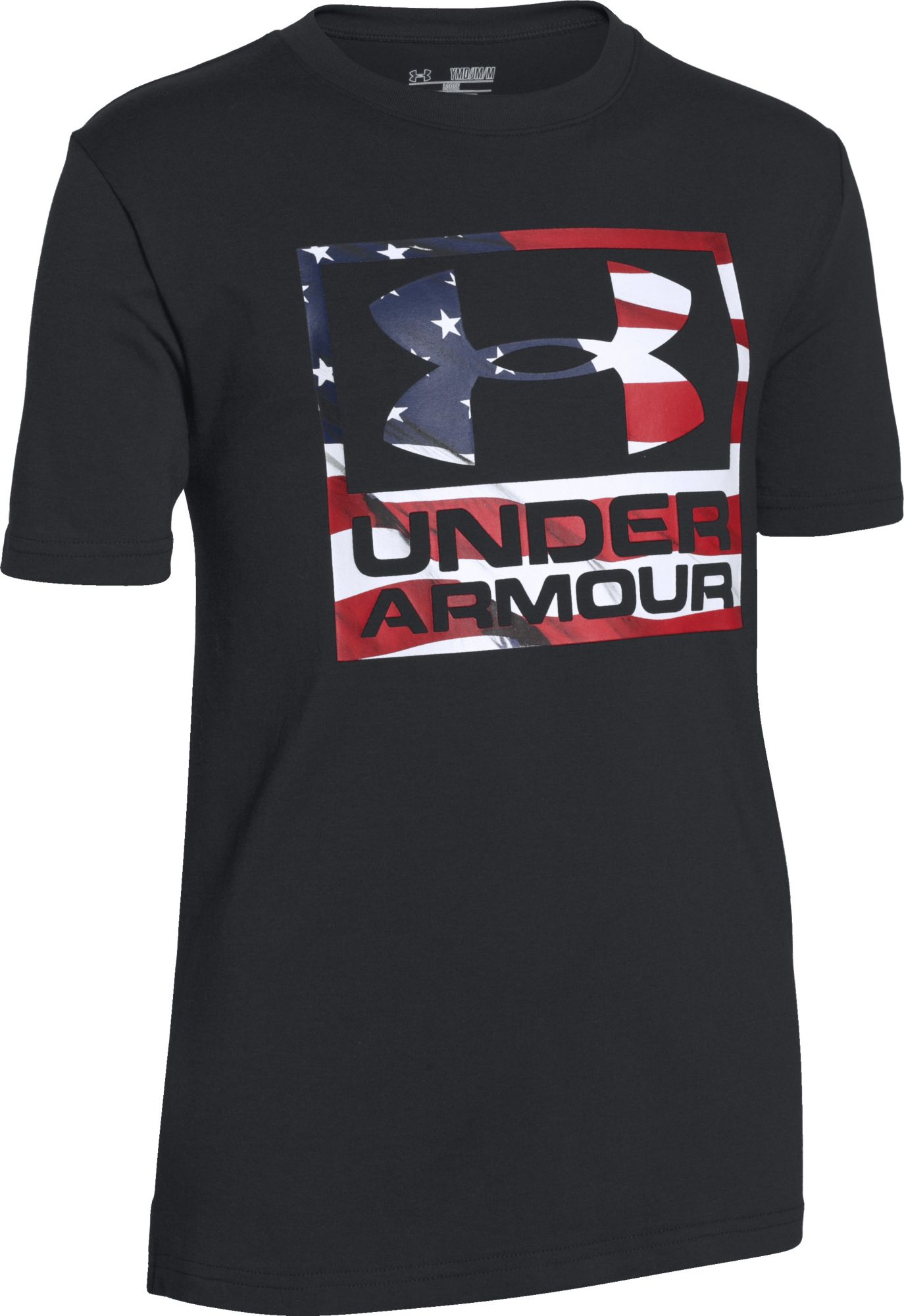under armour american flag t shirt