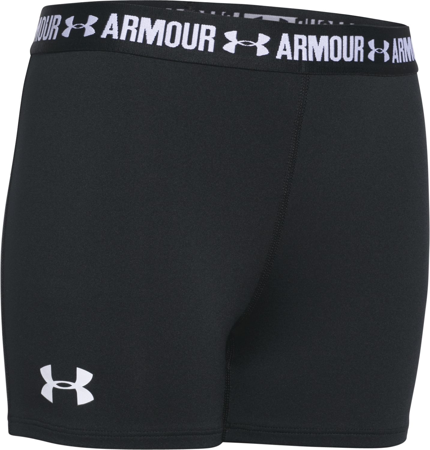 Under Armour Girls' 3'' Armour Shorts