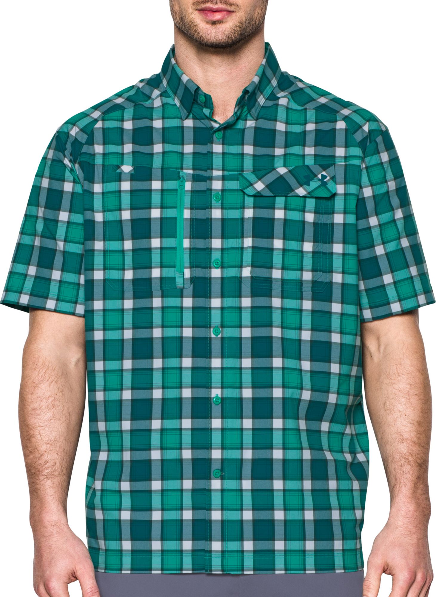 mens under armour fishing shirts