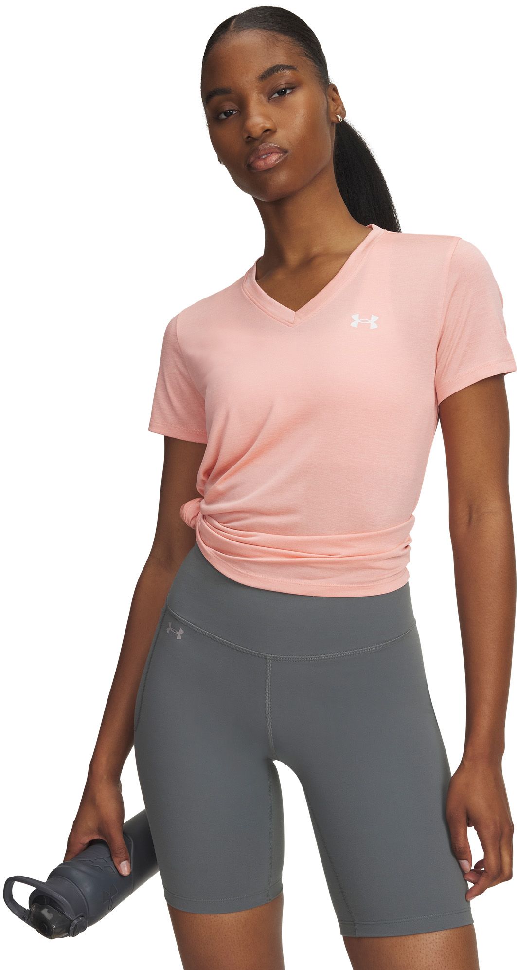 Under Armour Women's Tech Twist V-Neck T-Shirt