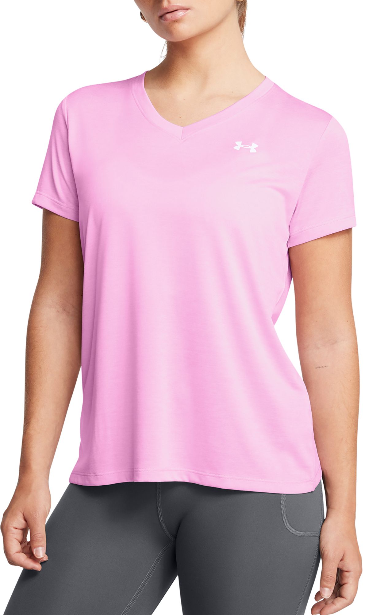 Under Armour Women's Tech Twist V-Neck T-Shirt