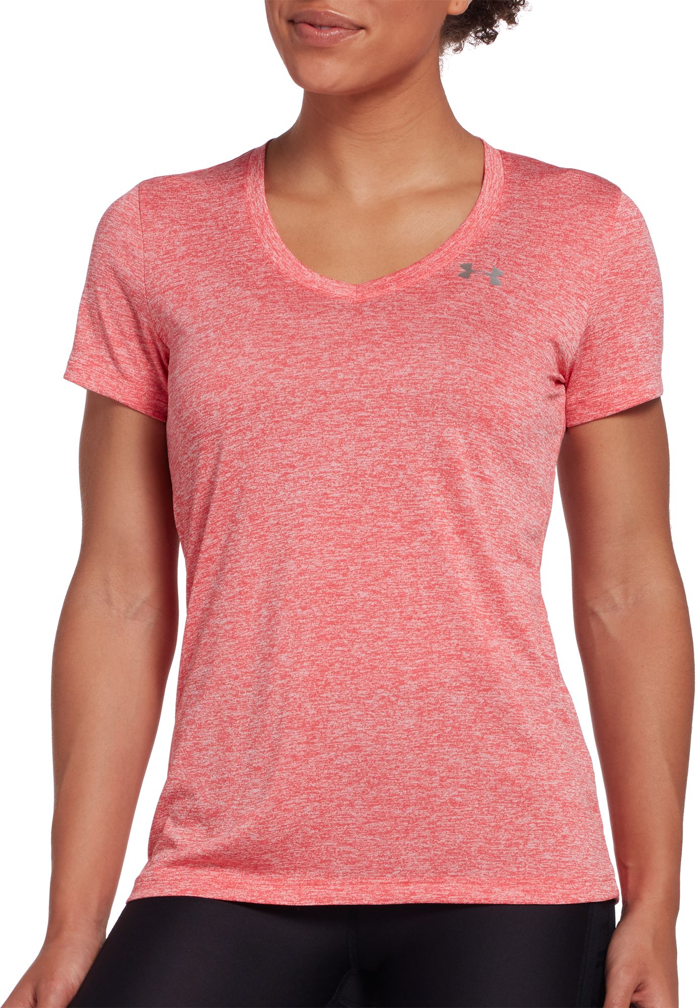 red under armour shirt womens