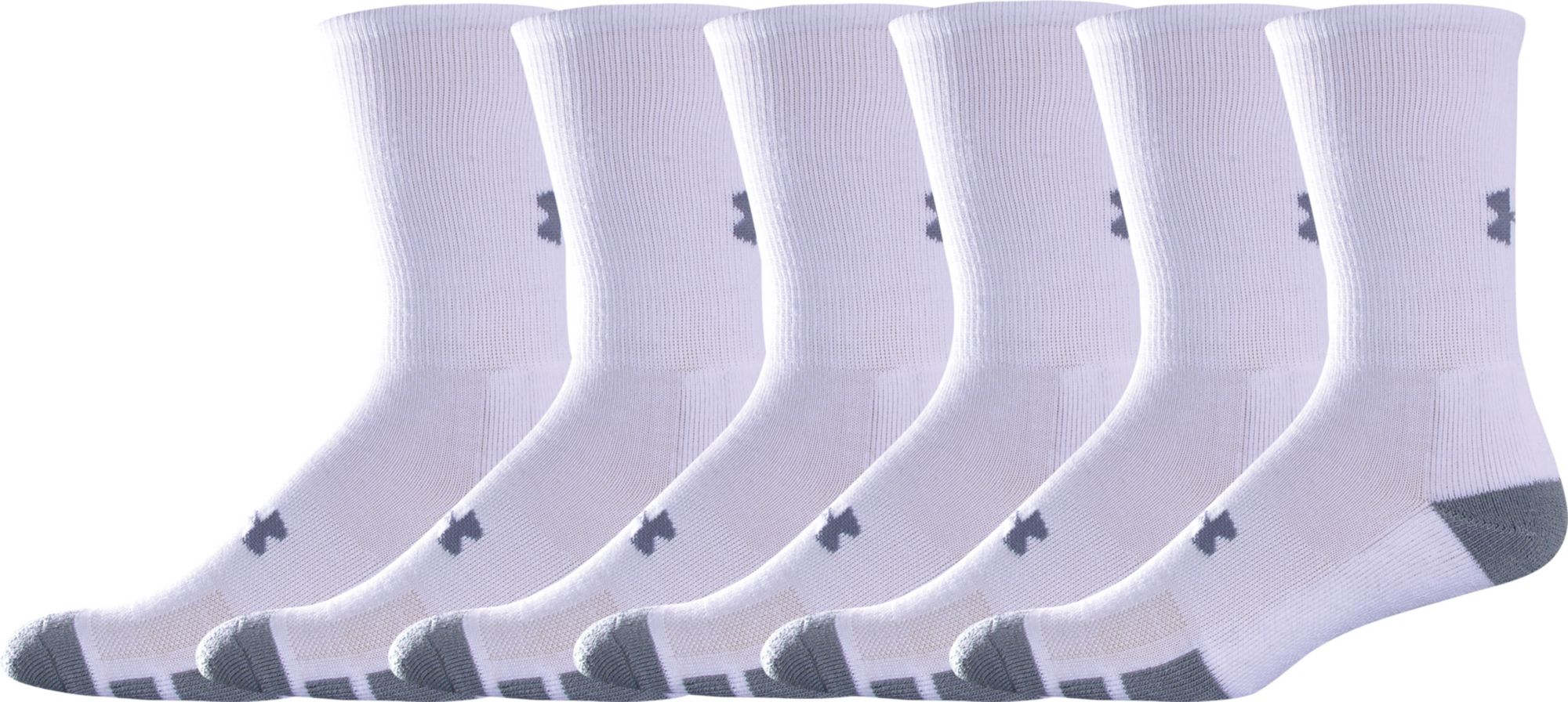 under armour crew socks 6 pack