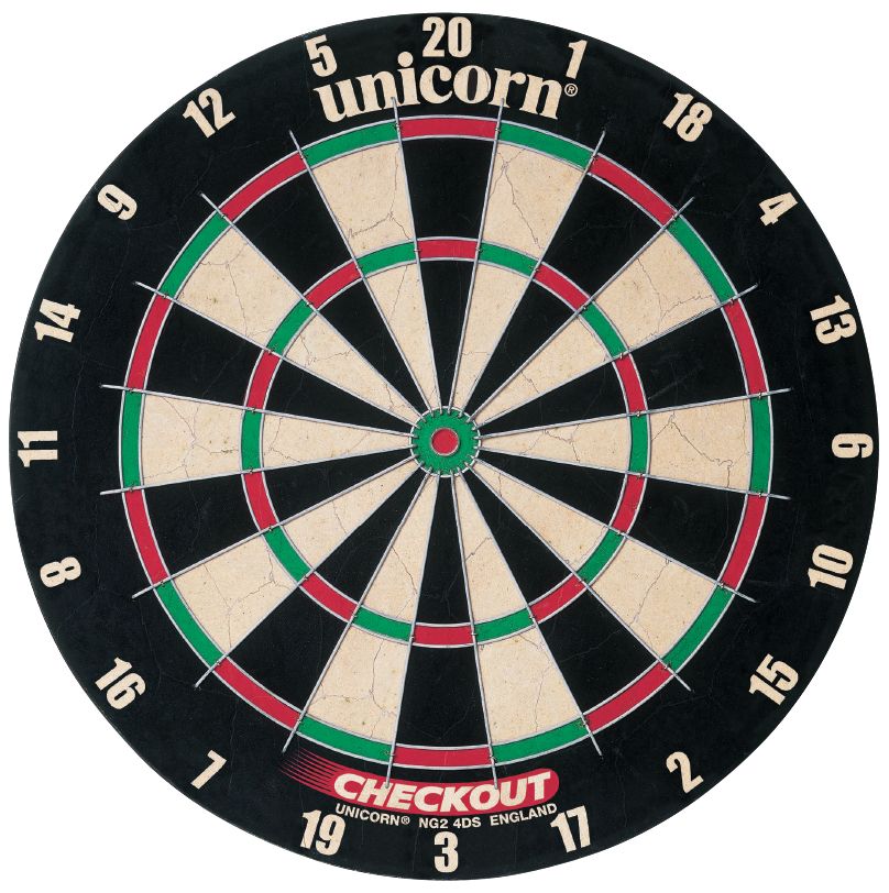 Unicorn Checkout Bristle Dartboard 