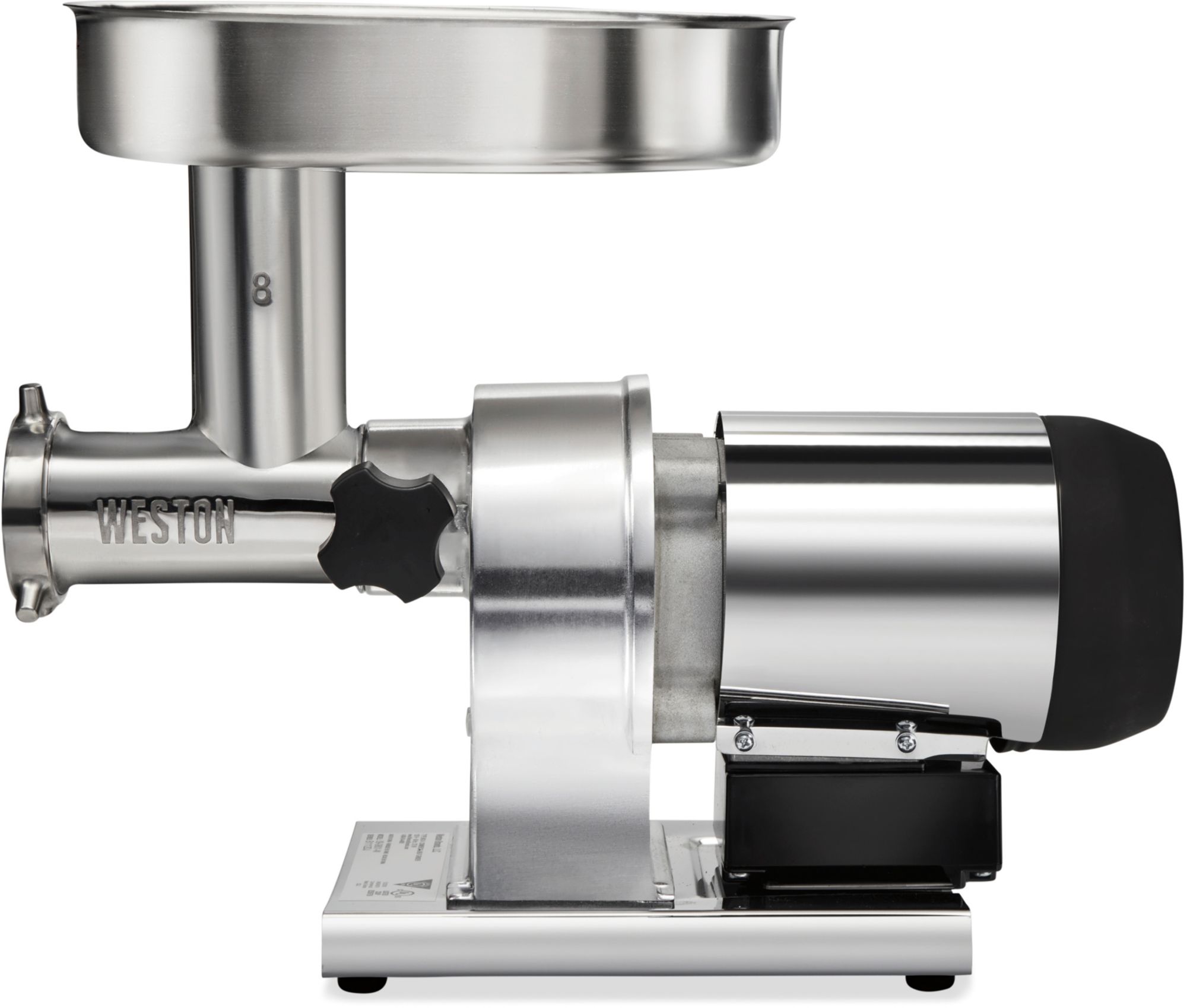 Weston Butcher Series #8 Electric Meat Grinder