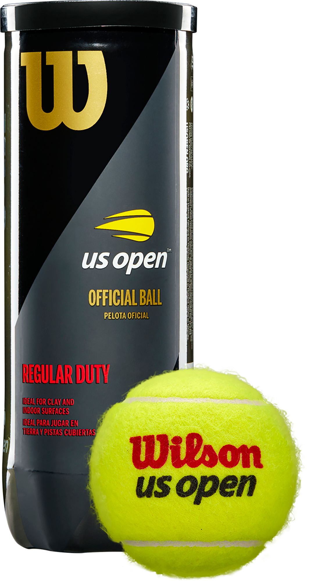 Wilson US Open Tennis Balls - 3 Ball Pack | DICK'S Sporting Goods