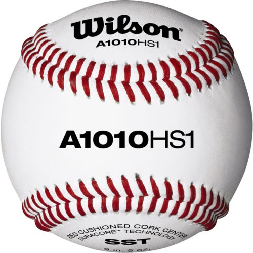 Lot de 12 balles de baseball en cuir Diamond Nfhs Professional League