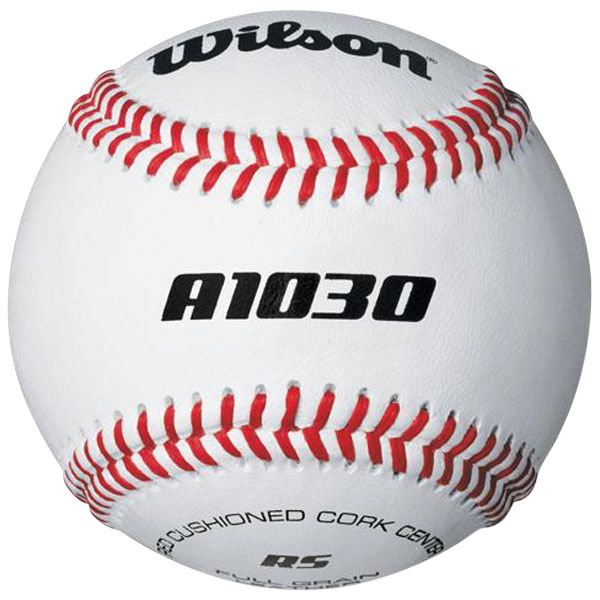 Balle de Baseball Wilson A1010 PRO FLAT SEAM - Balles de Sport