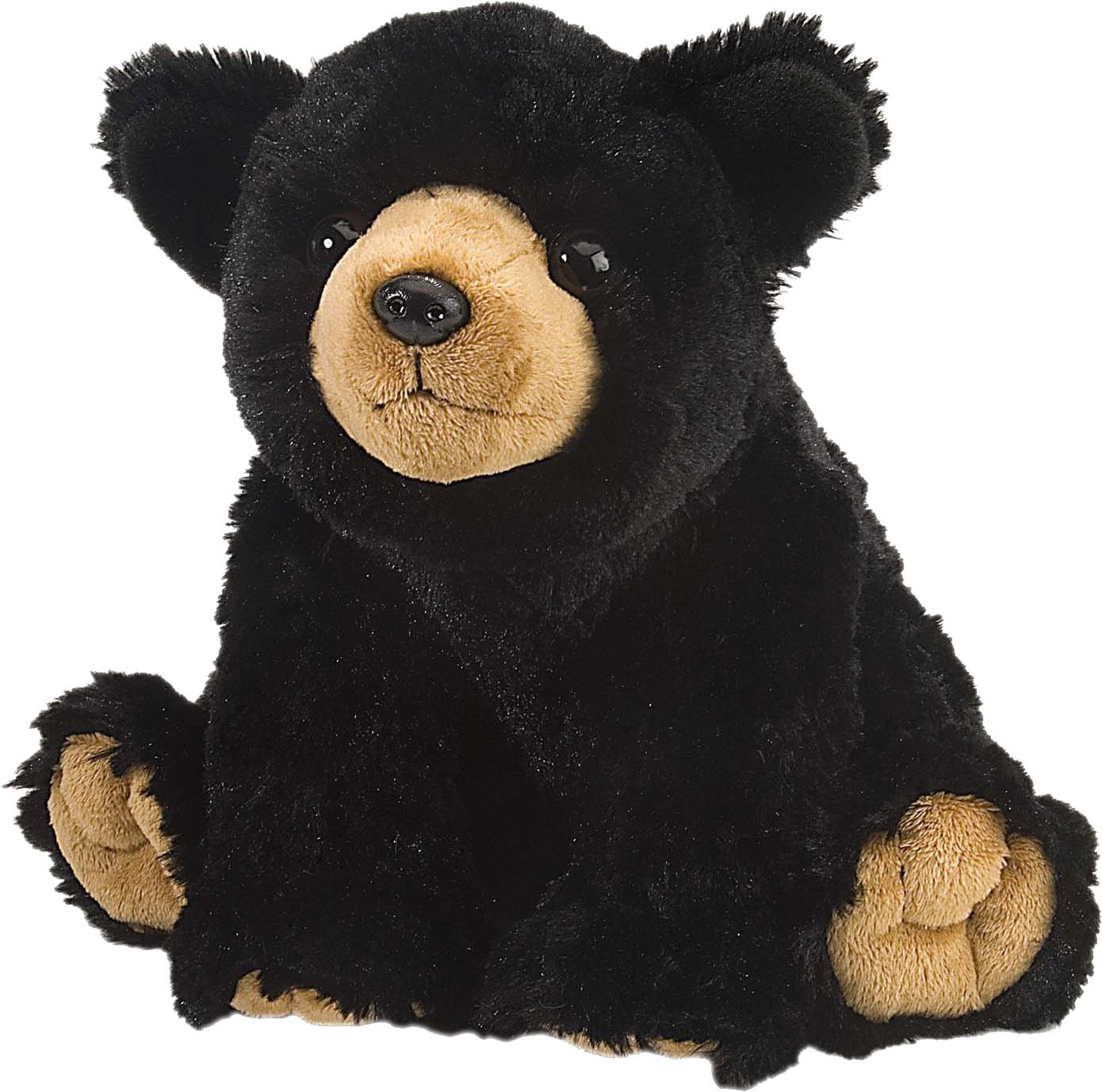 black stuffed bear