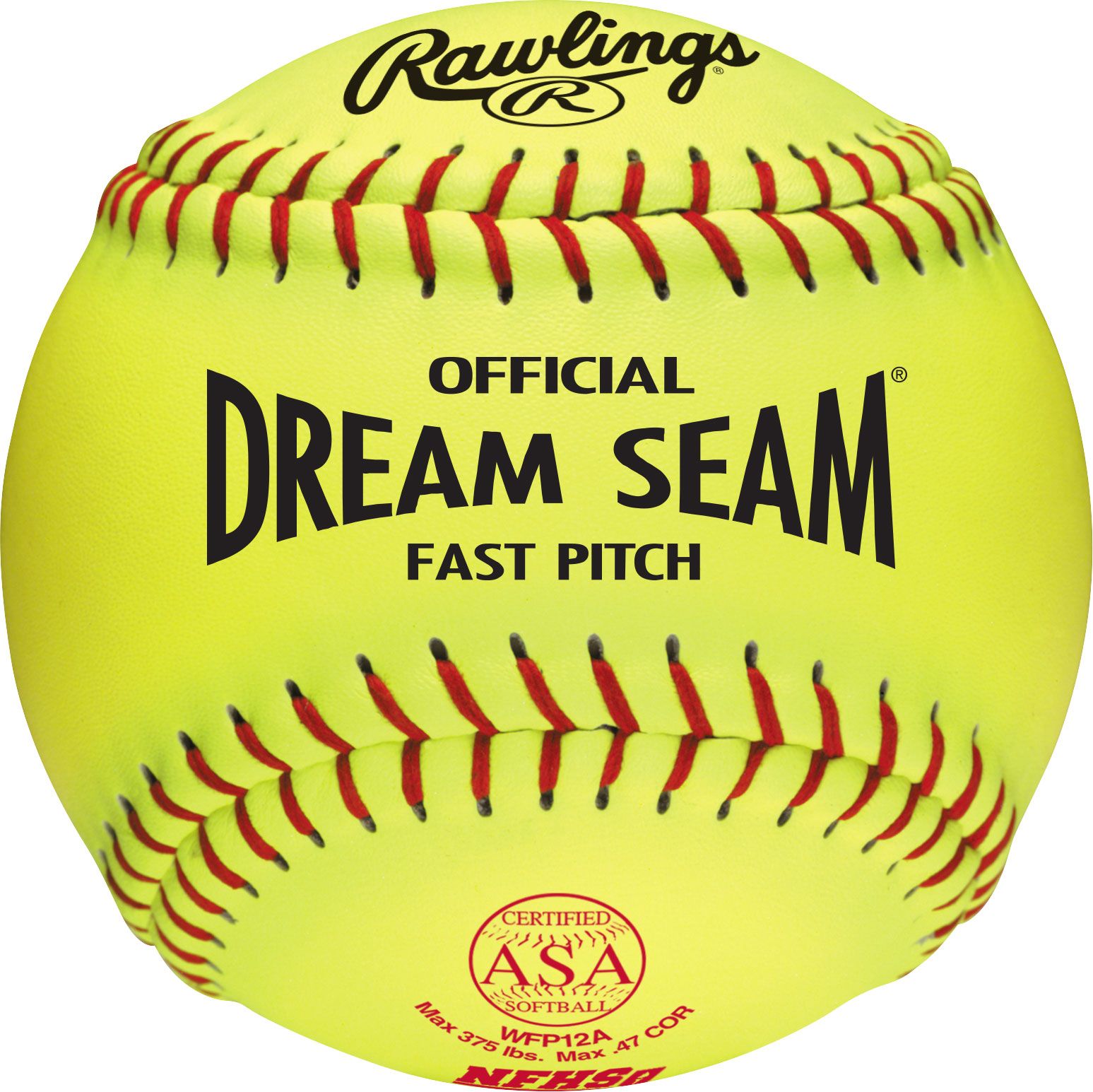 Rawlings 12" USA/NFHS Official Dream Seam Fastpitch Softball