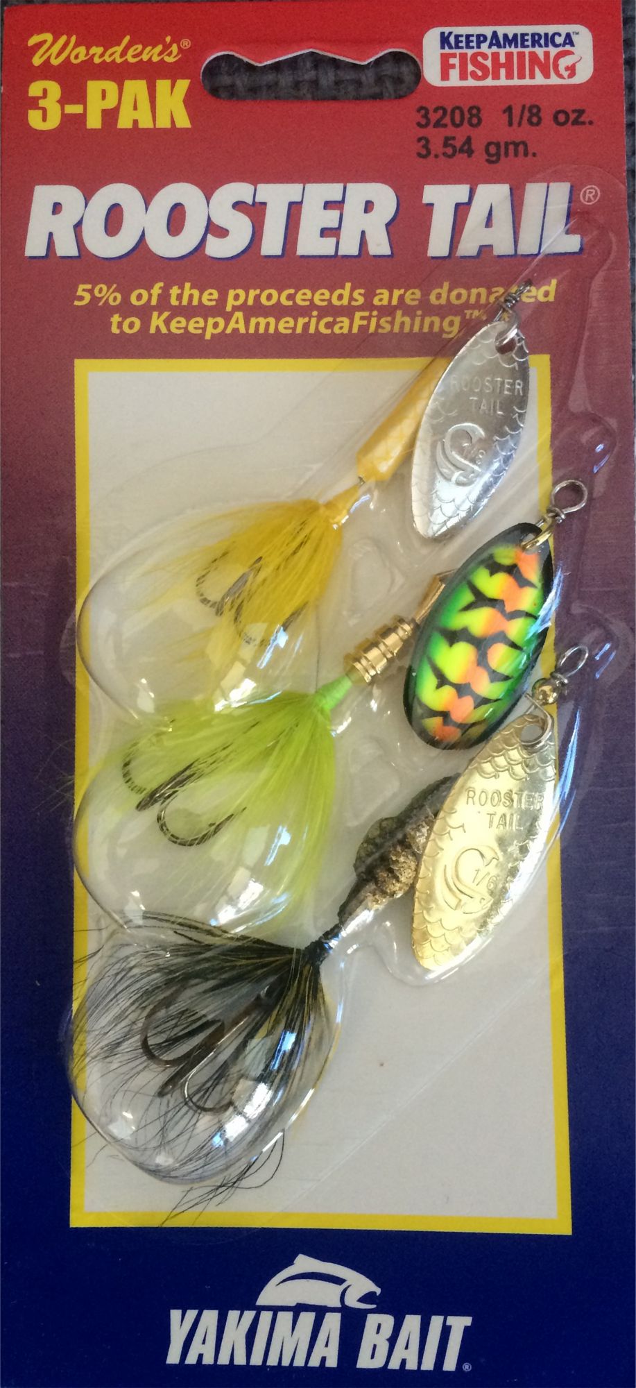 Yakima Bait Worden's Rooster Tail Inline Spinner Kit - No Color