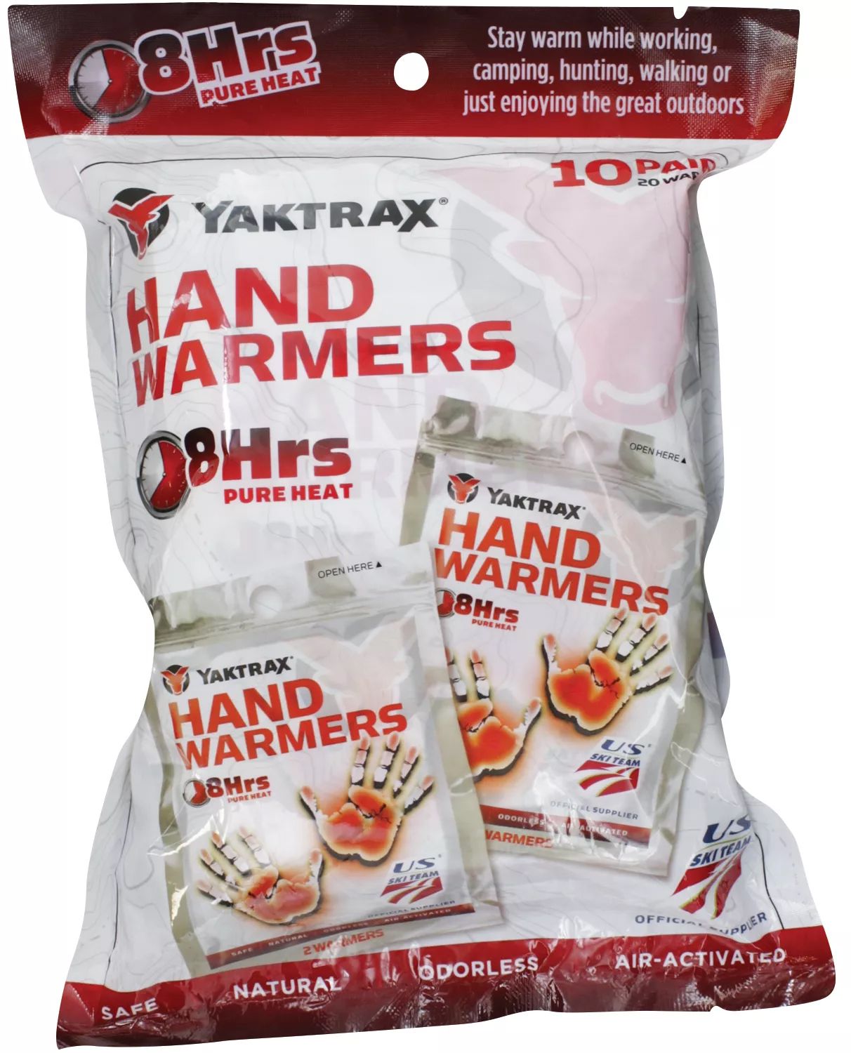 Photos - Other Yaktrax Hand Warmer – 10 Packs 16YKXUHNDWRMR10PCHUA 