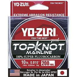 Yo-Zuri TopKnot MainLine Fluorocarbon Fishing Line