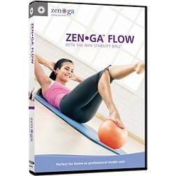 ZEN•GA FLOW with Mini Stability Ball DVD