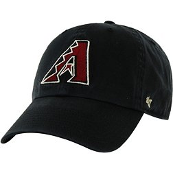 '47 Men's Arizona Diamondbacks Clean Up Black Adjustable Hat
