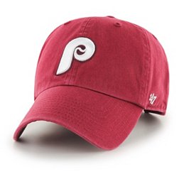 ‘47 Men's Philadelphia Phillies Clean Up Red Adjustable Hat