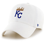 '47 Men's Kansas City Royals Clean Up White Adjustable Hat
