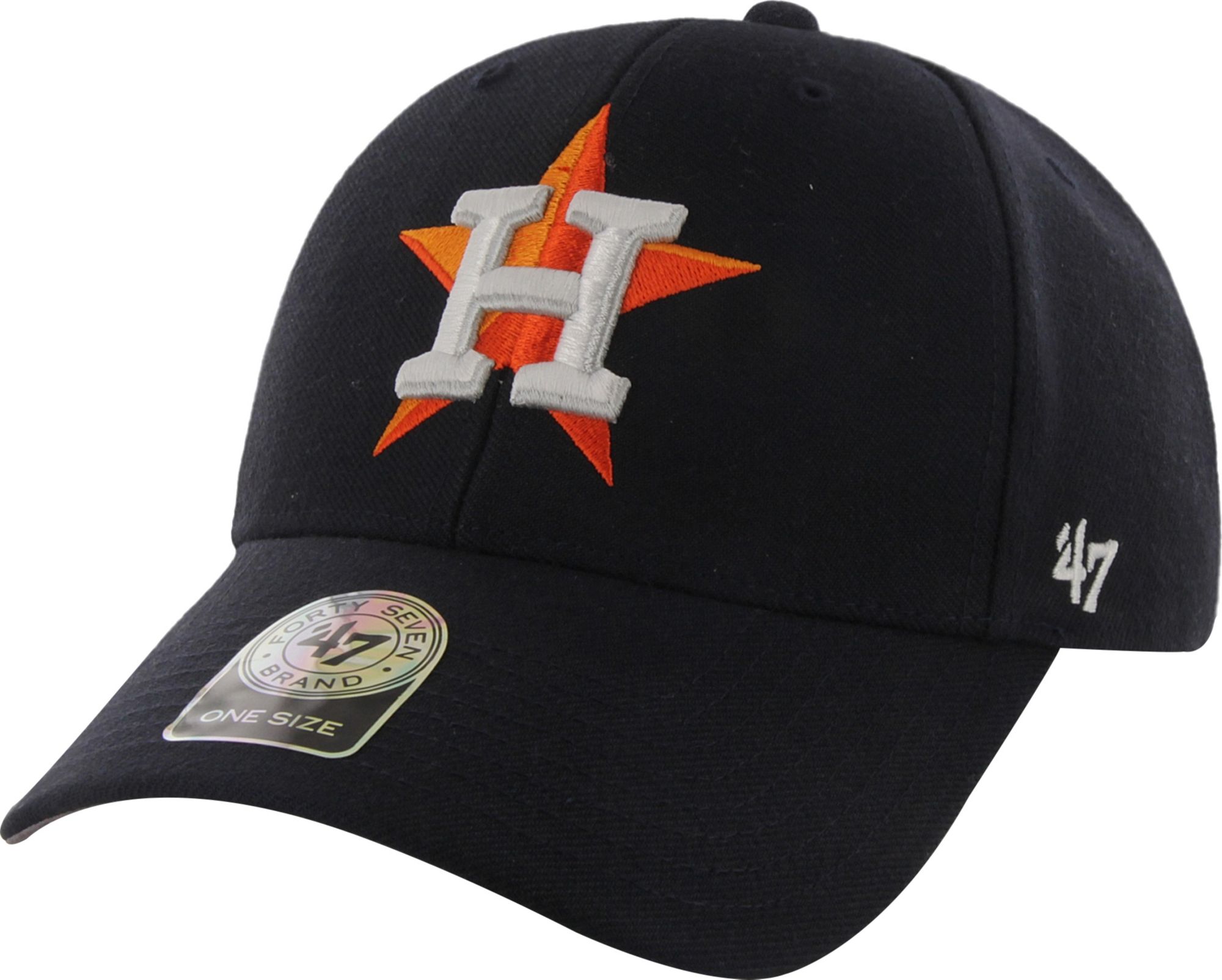 '47 Adult Houston Astros MVP Navy Adjustable Hat