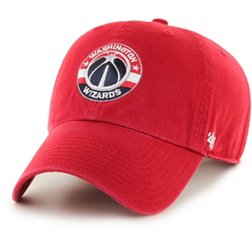 '47 Men's Washington Wizards Red Clean Up Adjustable Hat
