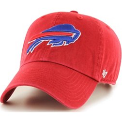 '47 Men's Buffalo Bills Clean Up Red Adjustable Hat