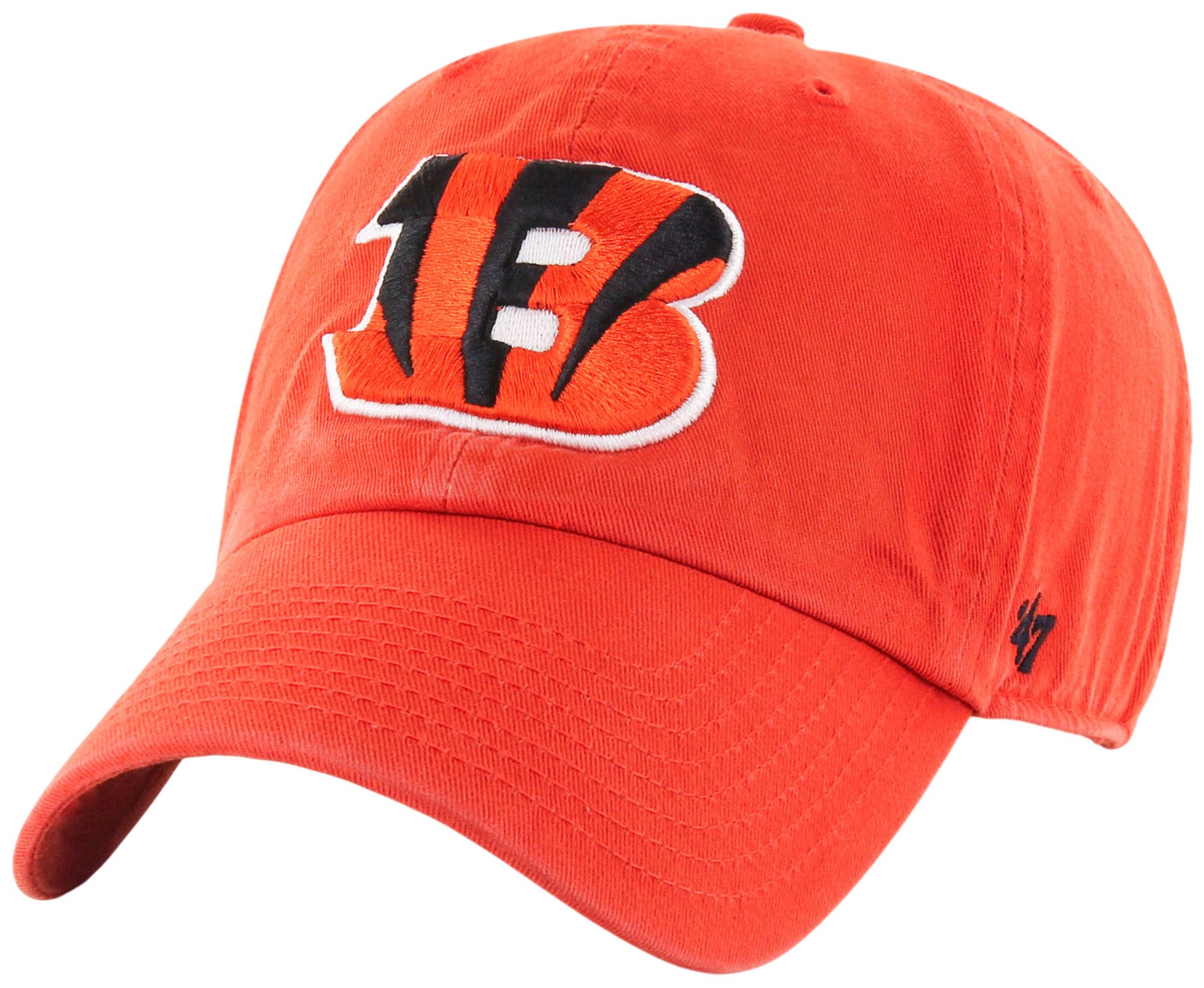 '47 Adult Cincinnati Bengals Legacy Clean Up Orange Adjustable Hat