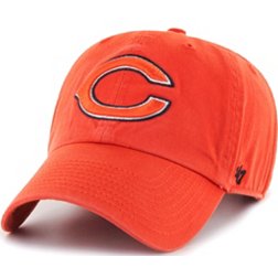 '47 Men's Chicago Bears Clean Up Orange Adjustable Hat