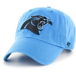 '47 Men's Carolina Panthers Blue Clean Up Adjustable Hat