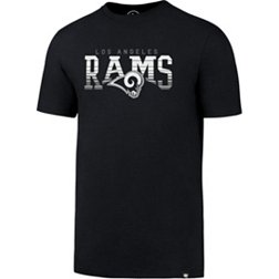 '47 Men's Los Angeles Rams Splitter Navy T-Shirt