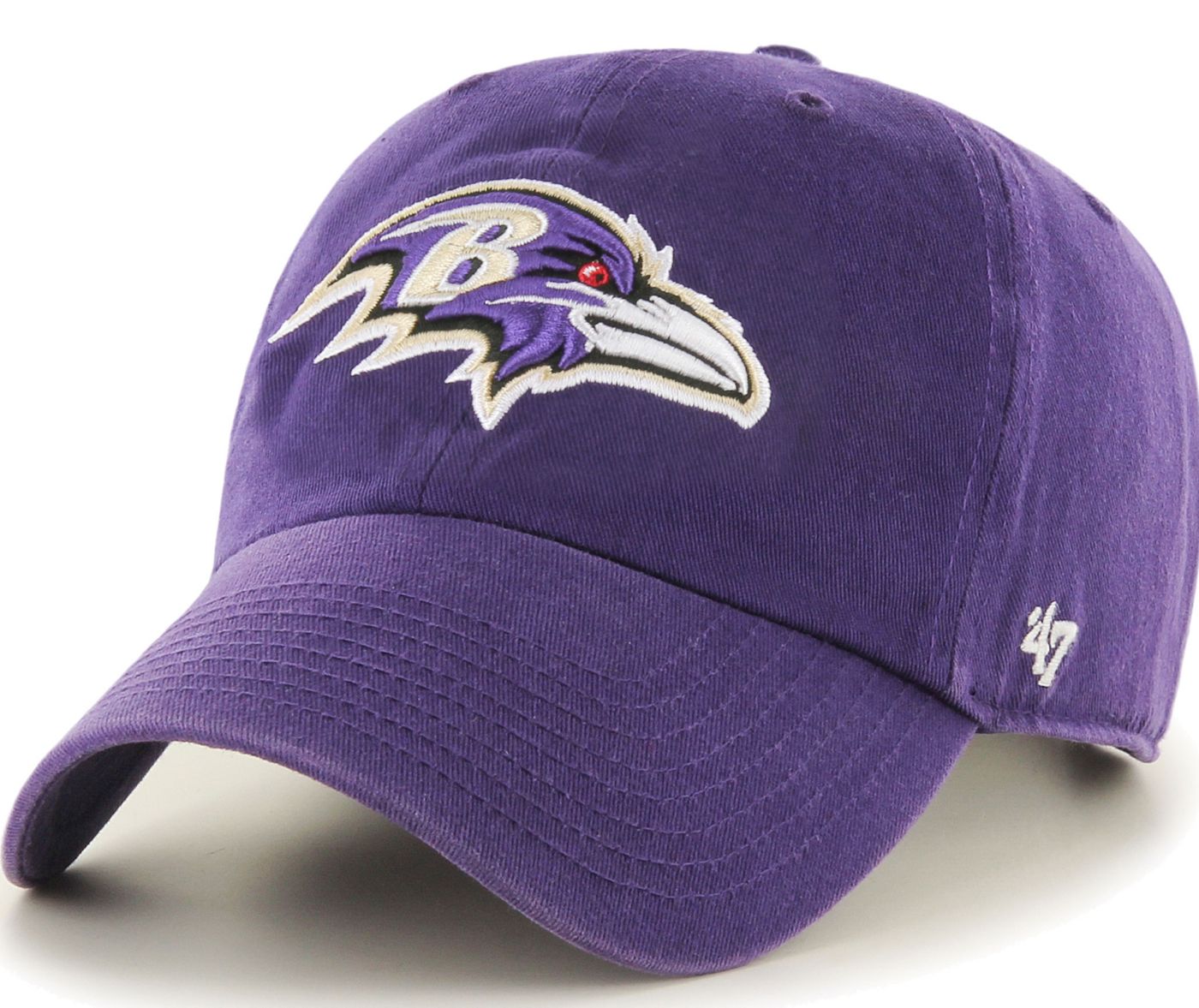 '47 Men's Baltimore Ravens Clean Up Purple Adjustable Hat DICK'S