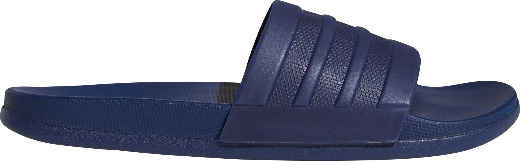 adidas navy blue sliders