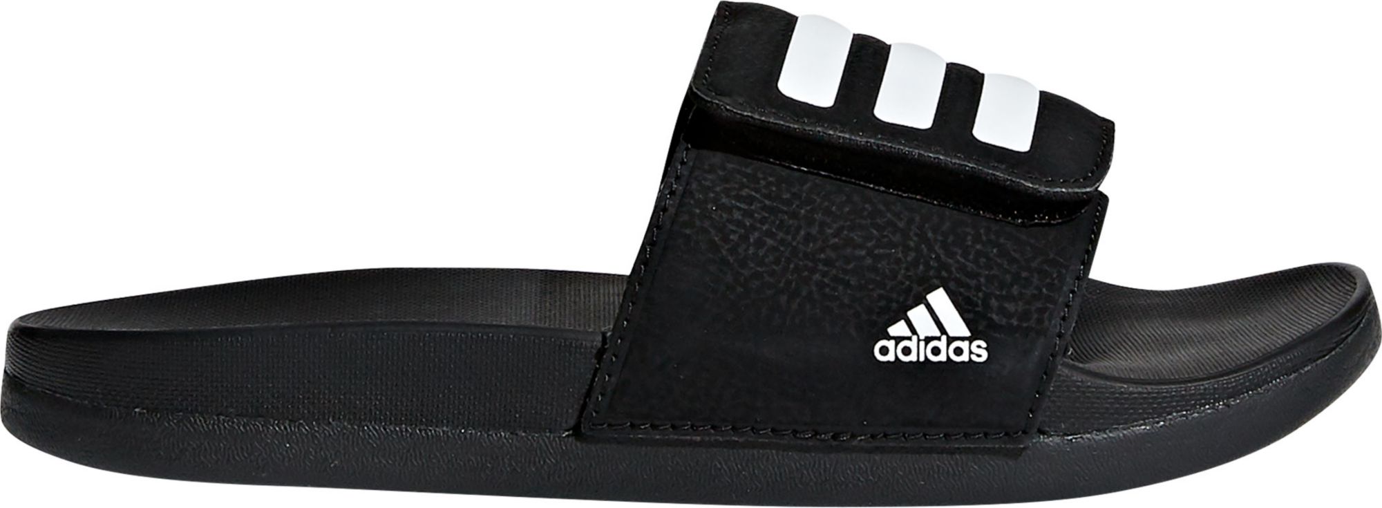 adidas Kids' Adilette CloudFoam Plus Adjustable Slides