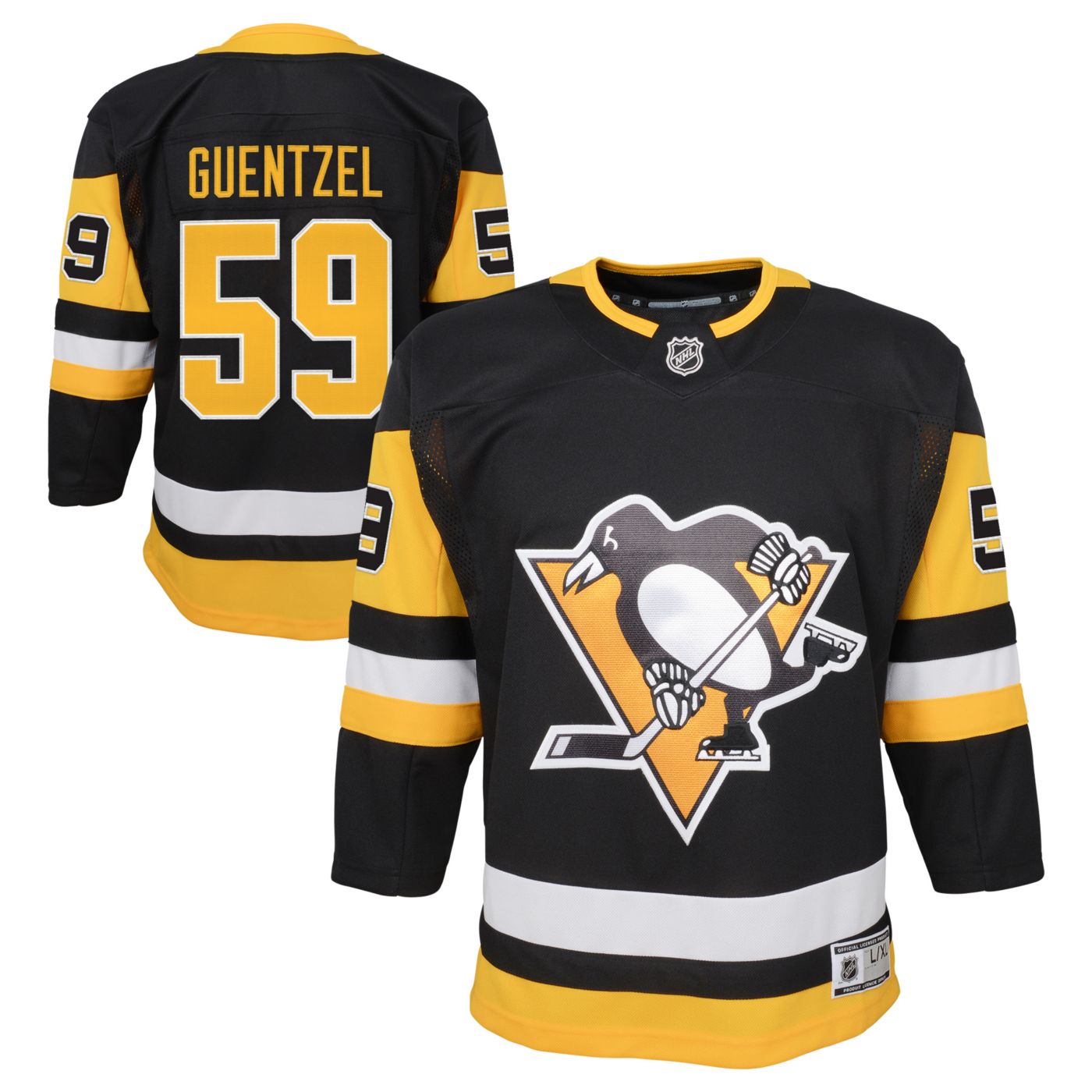 NHL Youth Pittsburgh Penguins Jake Guentzel #59 Premier Home Jersey   DICK'S Sporting ...