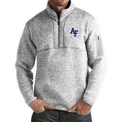 Antigua Men's Air Force Falcons Grey Fortune Pullover Jacket