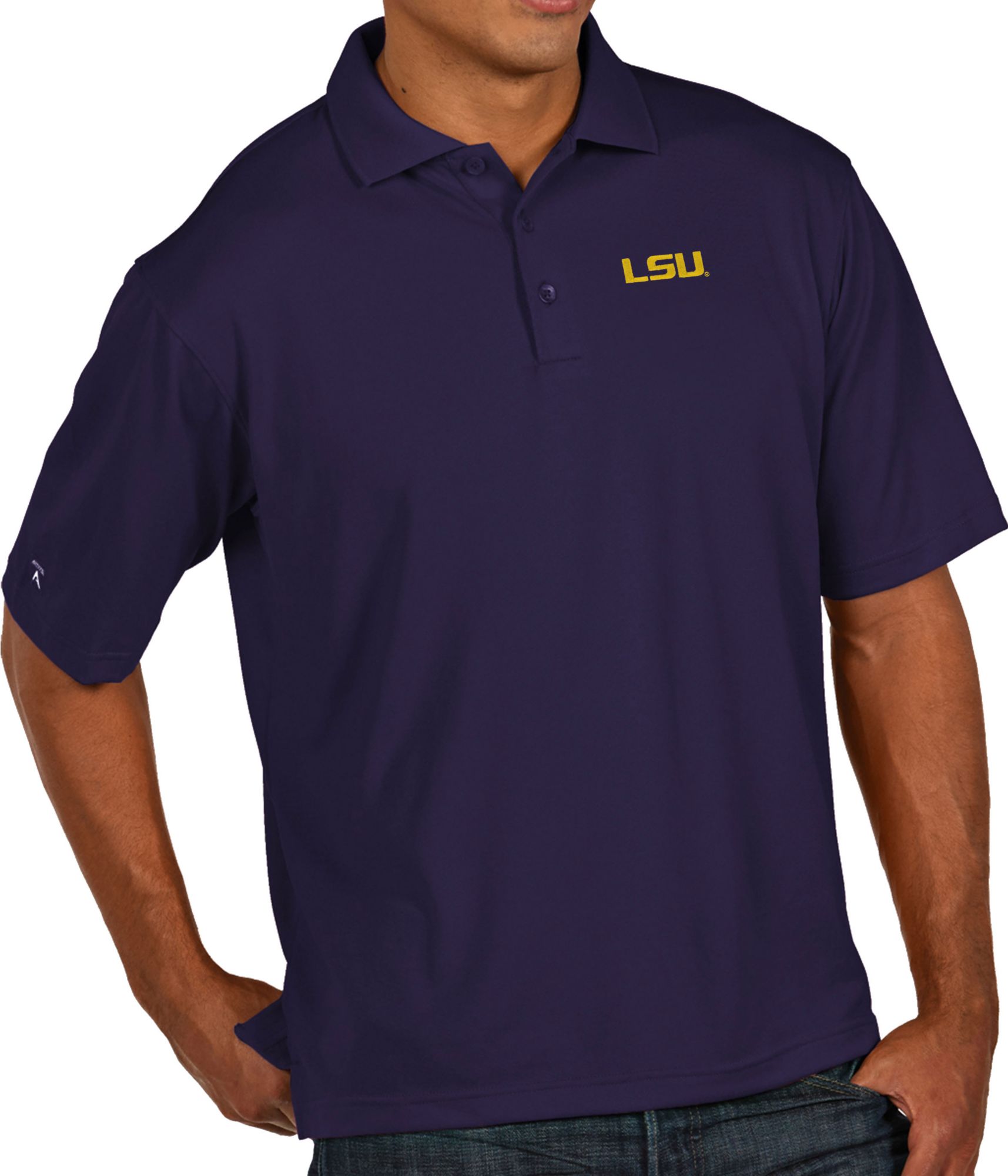 lsu polo mens