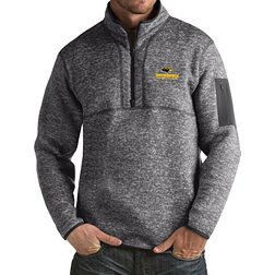 Antigua Men's Southern Miss Golden Eagles Grey Fortune Pullover Jacket