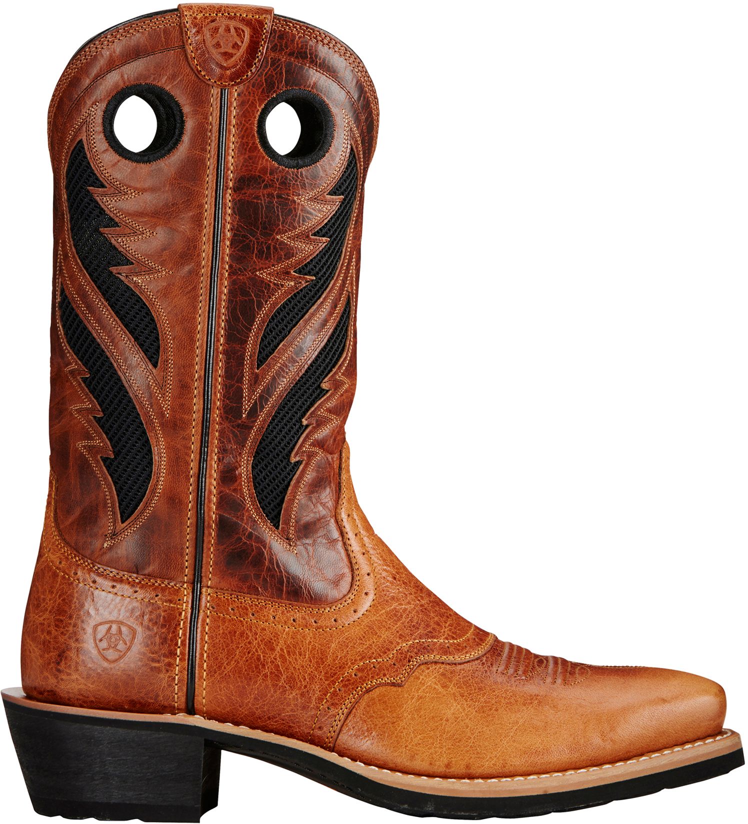 ariat men's heritage roughstock western boots