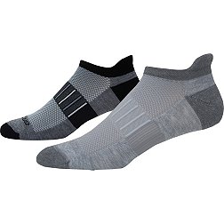 Brooks Ghost Midweight No Show Socks - 2 Pack