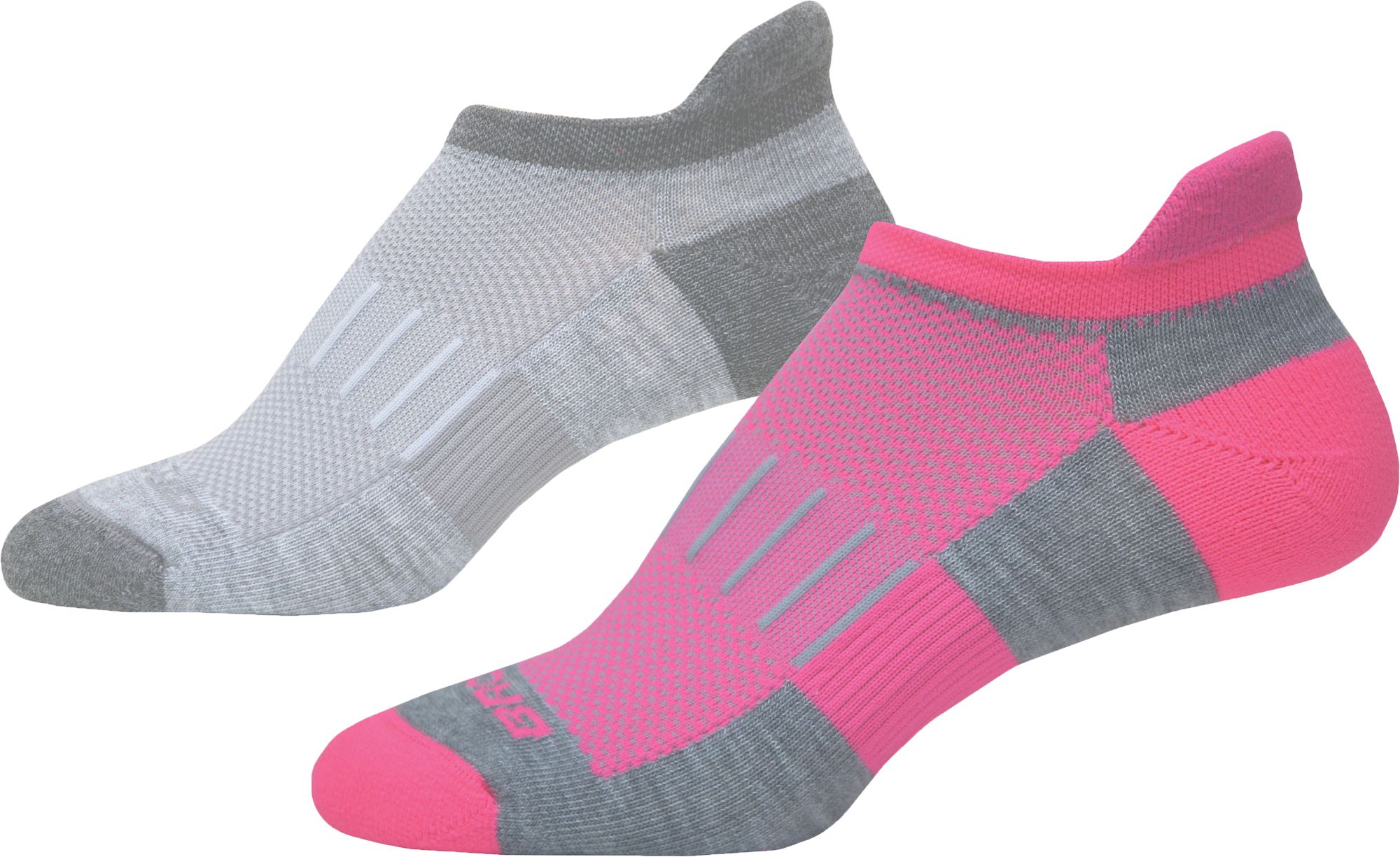 Brooks Ghost Midweight No Show Socks 
