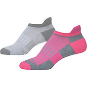 Brooks Ghost Midweight No Show Socks - 2 Pack
