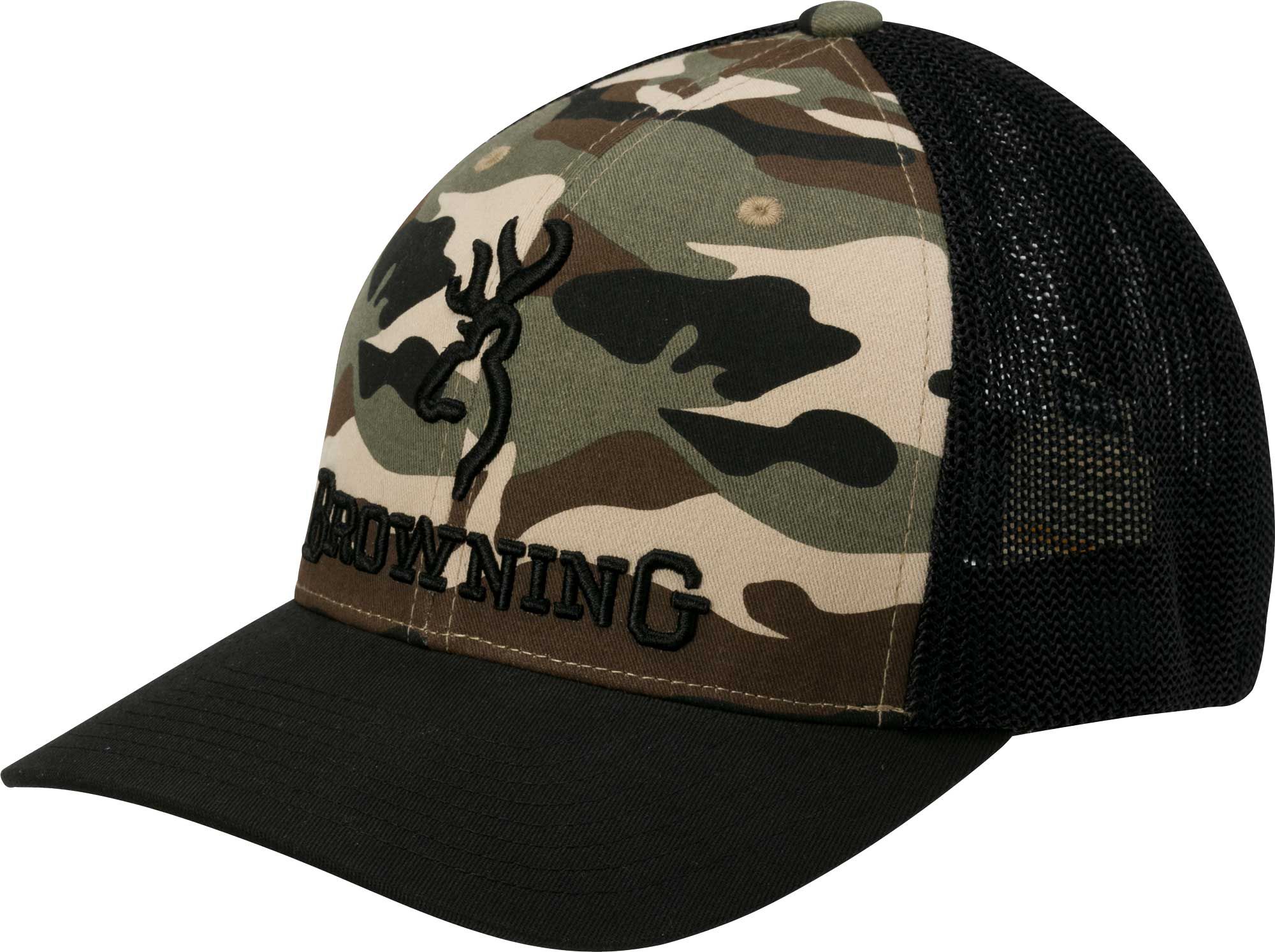 mens fitted camo hats