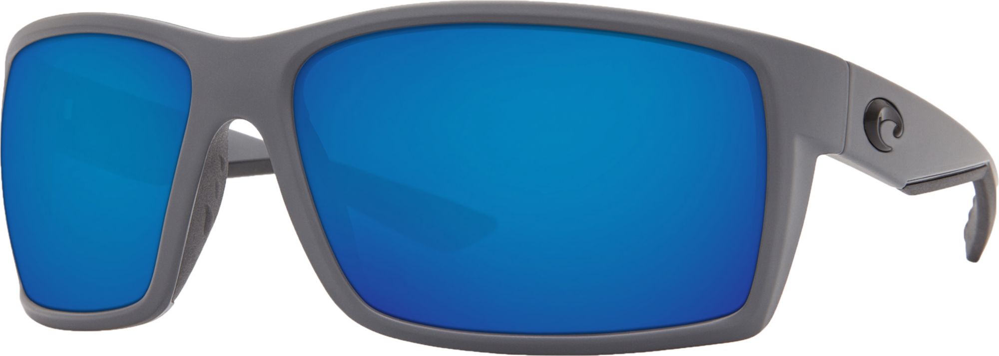 Photos - Sunglasses Costa Del Mar Reefton 580P Polarized , Men's, Grey/Blue 17CDEURF 