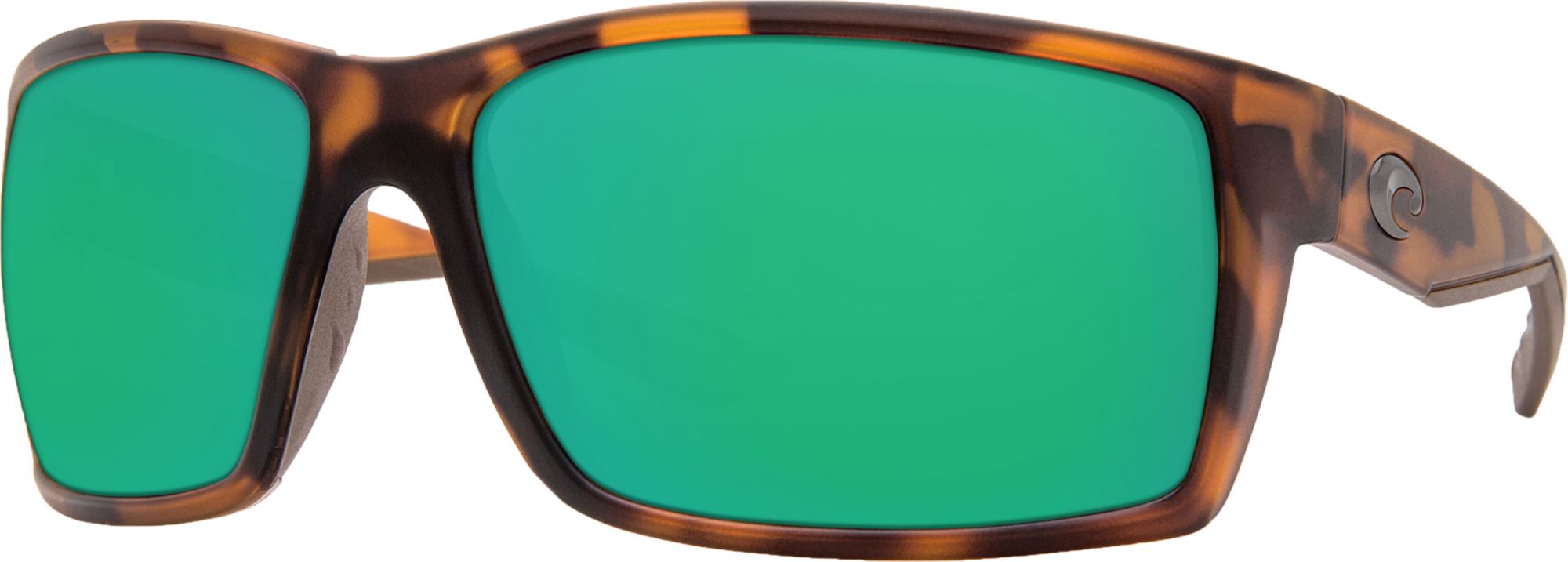 Photos - Sunglasses Costa Del Mar Reefton 580P Polarized , Men's, Tortoise/Green Mir 