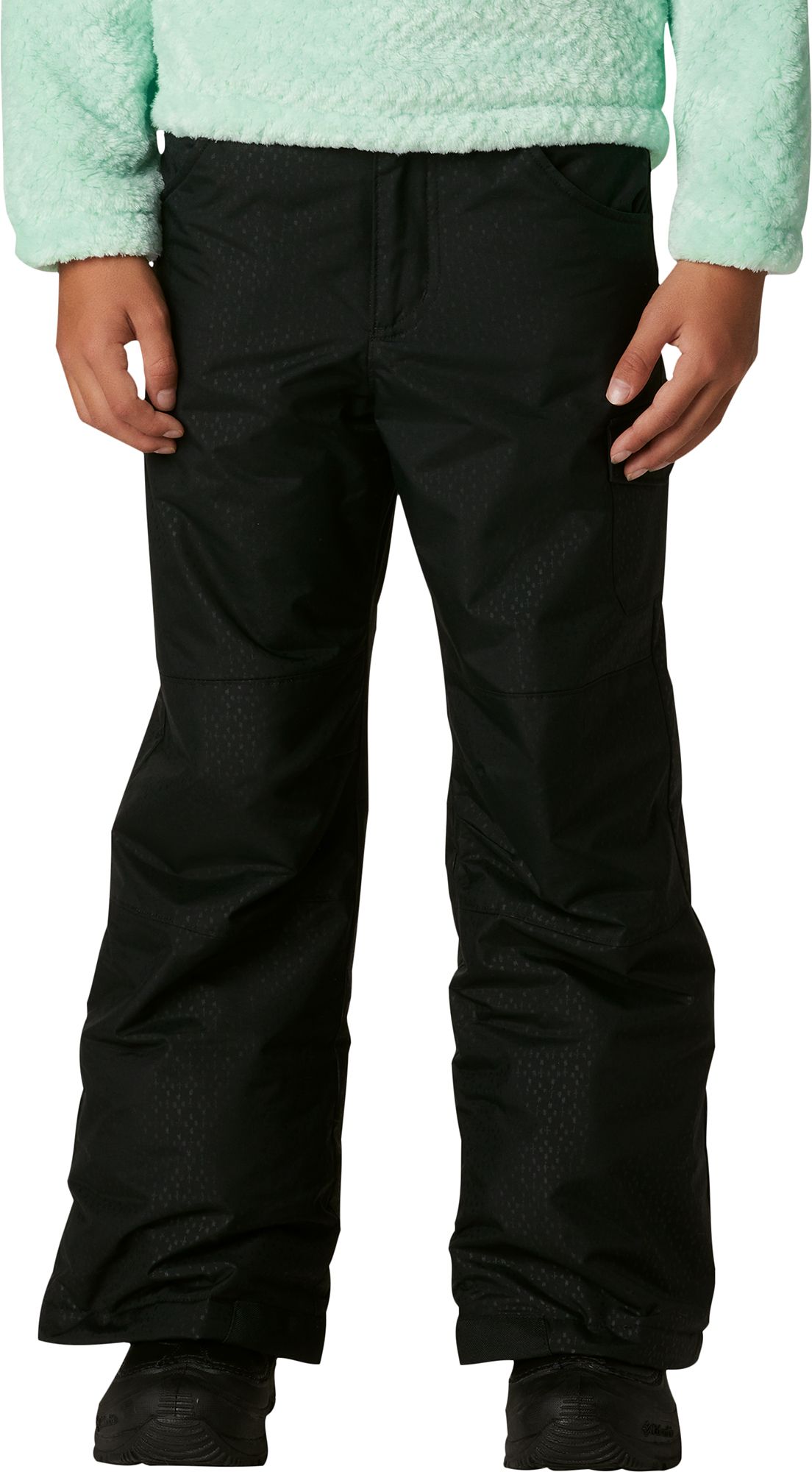 Blk Sparklers Emboss Prnt