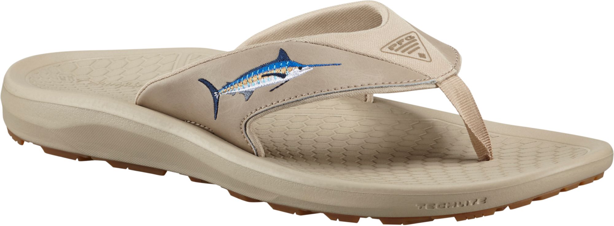 best mens fishing flip flops