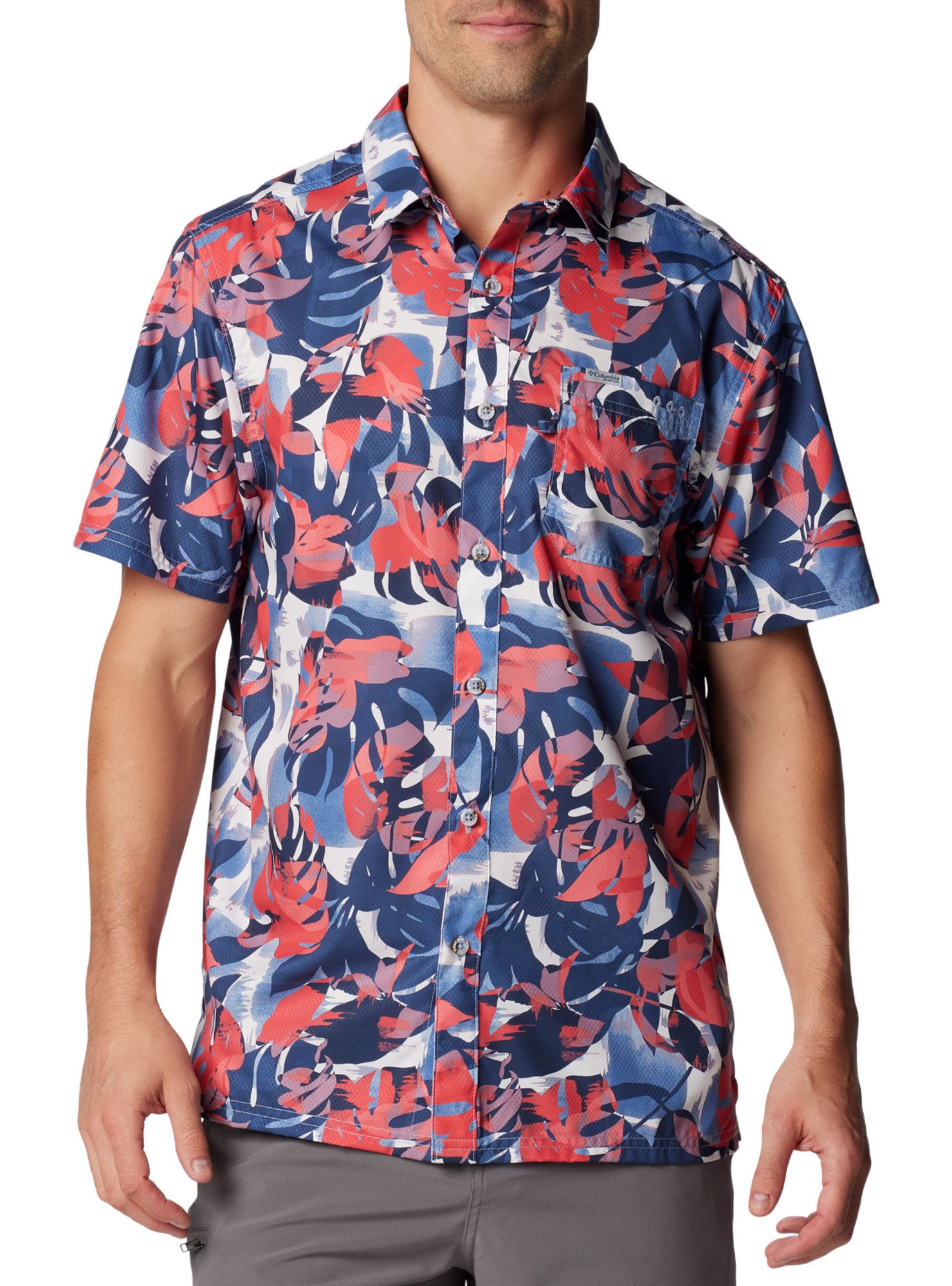 Columbia Men's PFG Super Slack Tide Short Sleeve Shirt