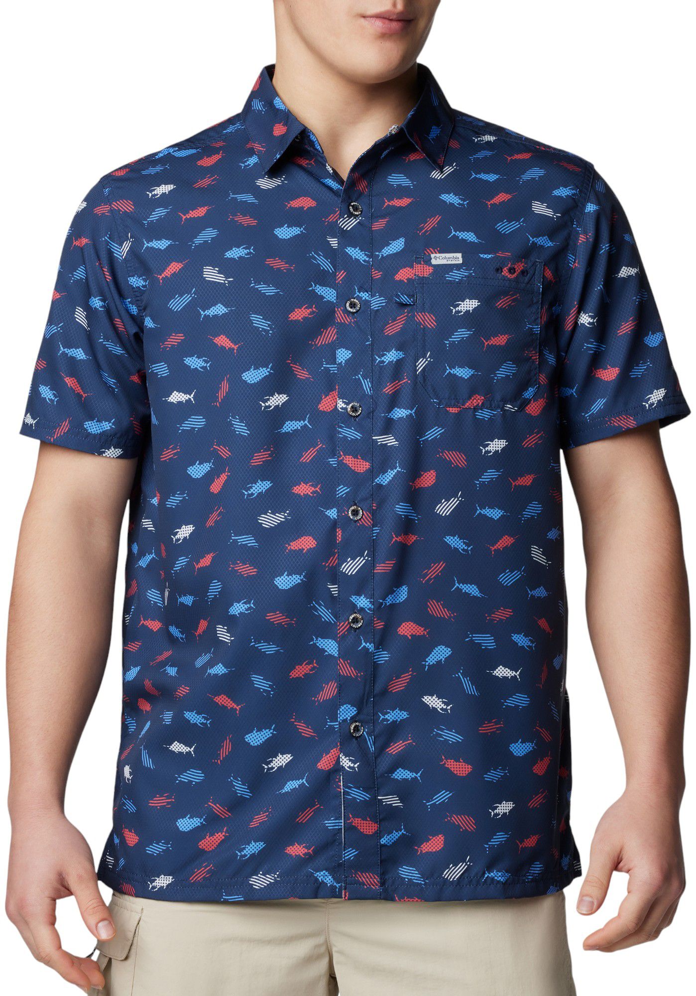 Columbia Men's PFG Super Slack Tide Short Sleeve Shirt