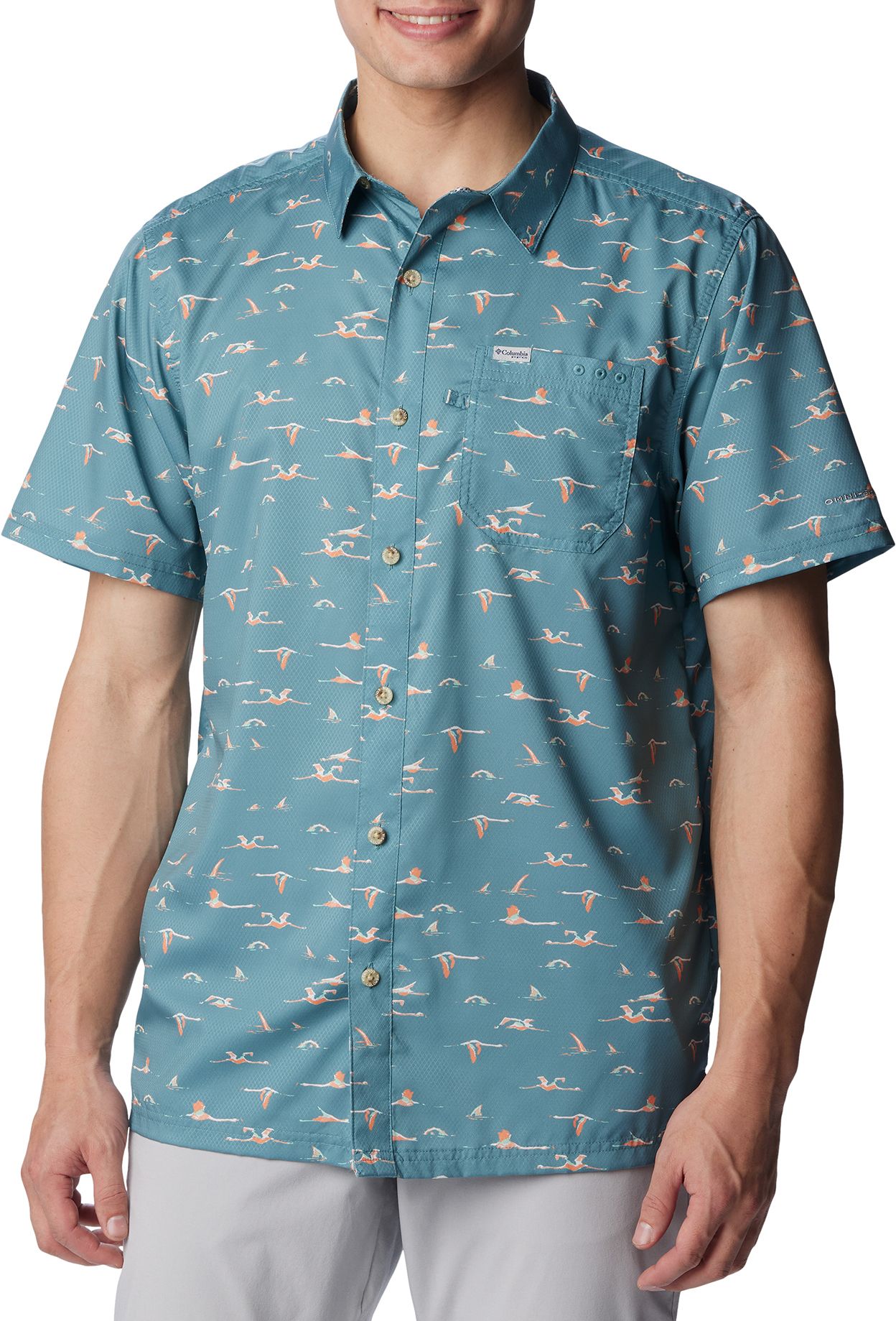 Columbia Men's PFG Super Slack Tide Short Sleeve Shirt