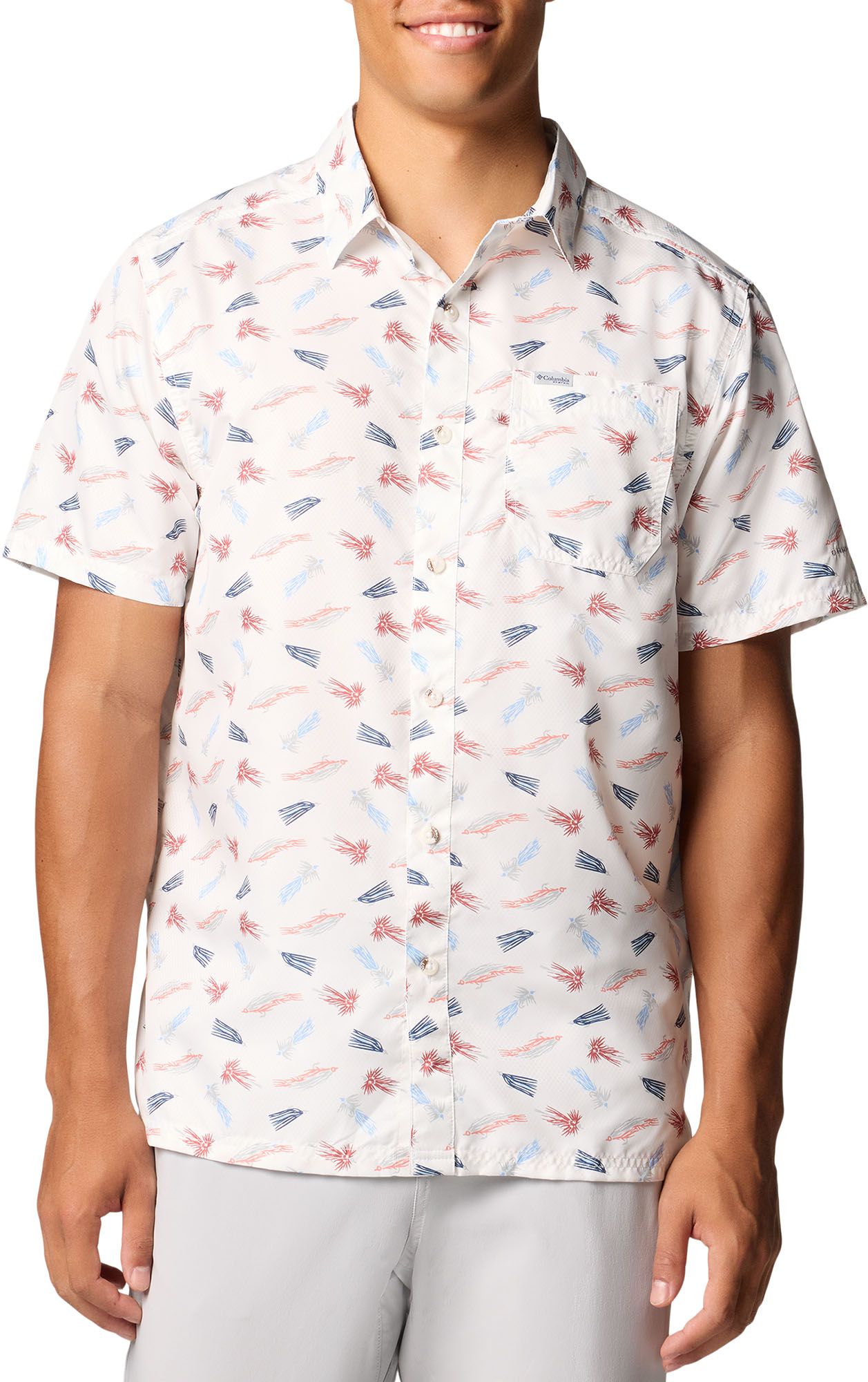 Columbia Men's PFG Super Slack Tide Short Sleeve Shirt