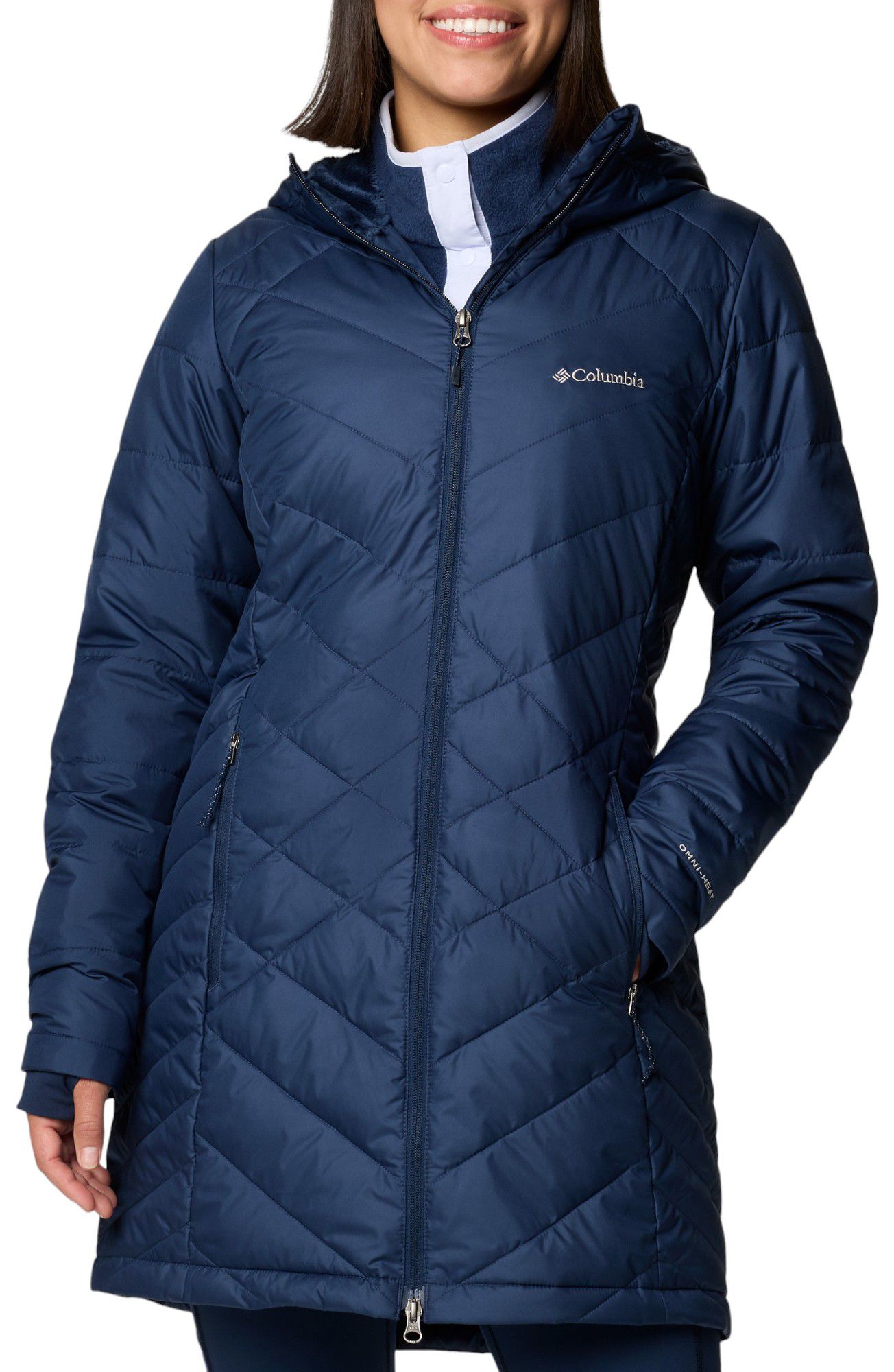 Columbia Women's Heavenly Long Hooded Jacket
